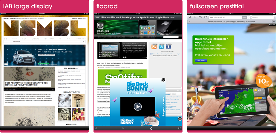 Tablet Advertising